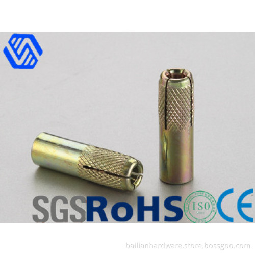 Color-Zinc Plated Drop in Anchor
